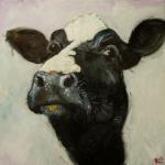 Cow Painting 509 18x18