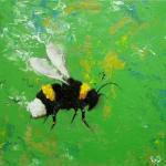 Bee Painting 247 12x12